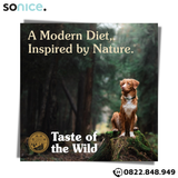  Thức ăn chó Taste Of The Wild High Prairie 2kg - Bison & Roasted Venison, Bò Rừng Nướng & Nai Nướng, mọi lứa tuổi - nhập USA SONICE. 