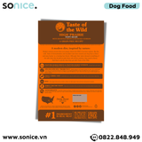  Thức ăn chó Taste Of The Wild High Prairie PUPPY 2kg - Bison & Roasted Venison, Bò Rừng Nướng & Nai Nướng, chuyên chó con - nhập USA SONICE. 