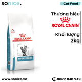  Thức ăn mèo Royal Canin Hypoallergenic Feline 2kg - điều trị dị ứng SONICE. 