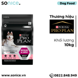 Thức ăn chó Purina PRO PLAN Medium Large Adult Sensitive Skin Coat 10kg - Dành cho da nhạy cảm dễ dị ứng giống chó lớn SONICE. 