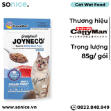  Pate mèo JOYNECO vị Cá Ngừ & Cá Trắng 60g - hộp 12 gói SONICE. 