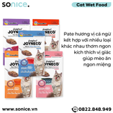  Combo Pate mèo JOYNECO Tuna 60g - 24 gói SONICE. 