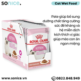  Pate mèo Royal Canin Kitten Gravy 85g - Hộp 12 gói SONICE. 