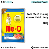  Combo Pate Me-o Kucing Mix vị Tuna, Ocean Fish, Sardine, White Fish, Chicken 80g - 48 gói SONICE. 