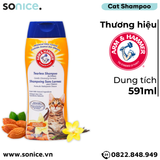  Sữa tắm ARM & HAMMER Tearless Shampoo Sweet Almond for Kittens 591ml - Hương vani và hạnh nhân ngọt ngào SONICE. 