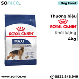  Thức ăn Chó Royal Canin MAXI ADULT 4kg SONICE. 