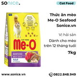  Thức ăn mèo ME-O Seafood - 7kg SONICE. 