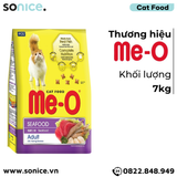  Thức ăn mèo ME-O Seafood - 7kg SONICE. 