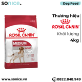  Thức ăn chó Royal Canin MEDIUM ADULT 4kg SONICE. 