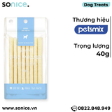  Treats Petsmix Collagen Milk Stick 40g - Vị sữa, bổ sung collagen SONICE. 