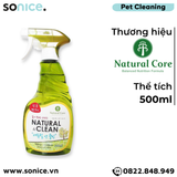  Xịt khử mùi diệt khuẩn Natural Clean 500ml SONICE. 