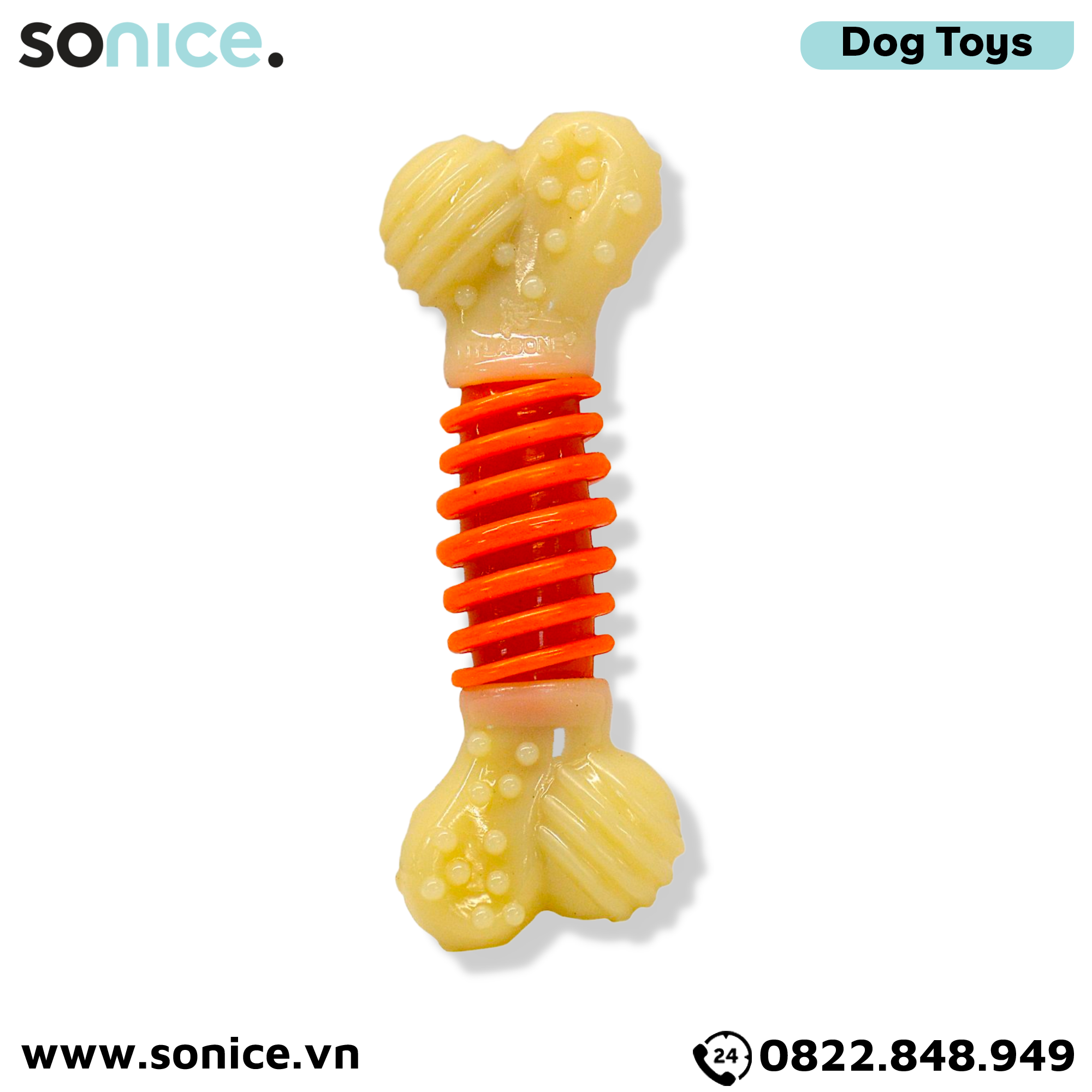  Đồ chơi Nylabone Dental Chews Plaque & Tartar Bacon Flavor Toys Medium Size - Vị thịt xông khói, cho chó < 16kg SONICE. 