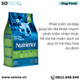  Thức ăn chó Nutrience Original thịt gà rau củ 2.5kg - Giống nhỏ chó con SONICE. 