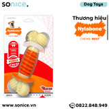  Đồ chơi Nylabone Dental Chews Plaque & Tartar Bacon Flavor Toys Large Size - Vị thịt xông khói, cho chó < 23kg SONICE. 