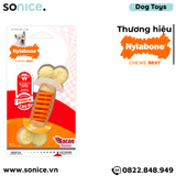  Đồ chơi Nylabone Dental Chews Plaque & Tartar Bacon Flavor Toys Small Size - Vị thịt xông khói, cho chó < 11kg SONICE. 