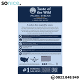  Thức ăn chó Taste Of The Wild Pacific Stream 6kg - Smoked Salmon, Cá Hồi Xông Khói - mọi lứa tuổi nhập USA SONICE. 