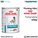  Pate chó Royal Canin Hypoallergenic Canin Loaf 400g - Hỗ trợ dị ứng SONICE. 