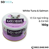  Combo Pate mèo LoveEat 160g Korea - 24 lon SONICE. 