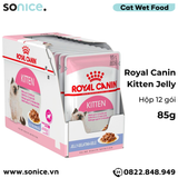  Combo Pate mèo Royal Canin Kitten Jelly, Gravy, Loaf - 36 gói SONICE. 