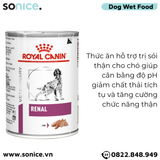  Pate chó Royal Canin Renal Canine Loaf 410g - Hỗ trợ trị sỏi thận SONICE. 