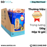  Pate SmartHeart Adult Chicken 130g - hộp 12 gói SONICE. 