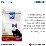  Thức ăn mèo Paw Paw Healthy and Bright Feather Adult Gourmet 3kg - Thịt vịt, cừu & cá - Hỗ trợ dưỡng da lông cho mèo trưởng thành SONICE. 