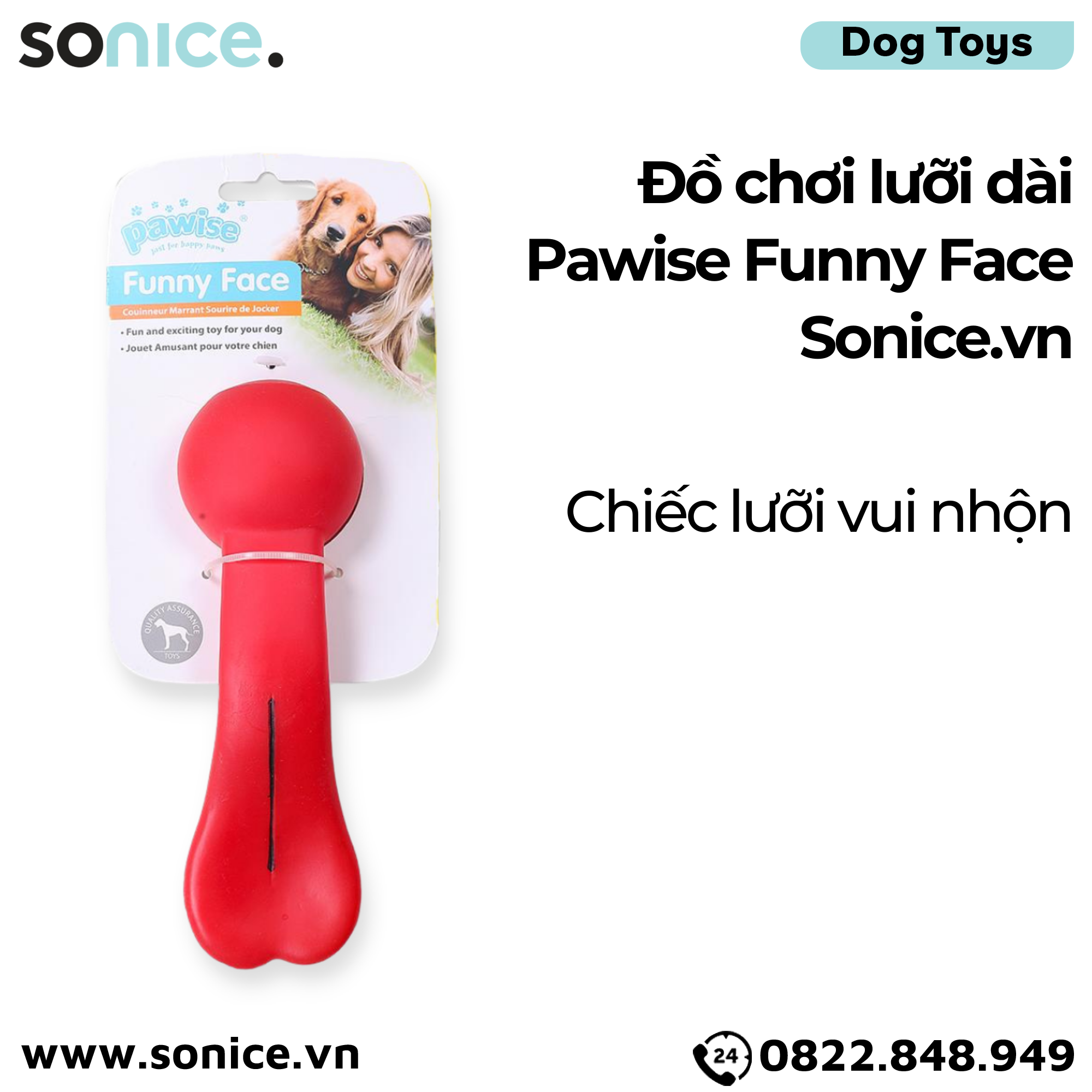  Đồ chơi lưỡi dài Funny Face Toys - SONICE. 