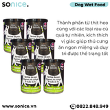  Combo Pate chó Petite Balade Pork 400g - 6 lon - Thịt heo SONICE. 