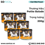  Combo Pate mèo Petite Balade Duck 200g - 12 lon - Thịt vịt SONICE. 