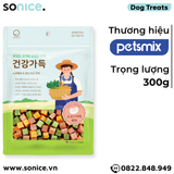  Treats mixer Cube Petsmix Beef & Vegetable 300g Korea - Thịt bò và rau củ, có thể mix với hạt, hỗ trợ tiêu hoá, tăng cường miễn dịch SONICE. 