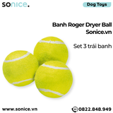  Banh Roger Dryer Ball - Set 3 trái SONICE. 