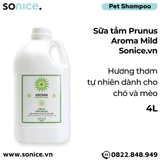  Sữa tắm Prunus Aroma Mild 4L - Thơm mát tự nhiên SONICE. 