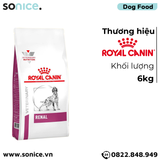  Thức ăn chó Royal Canin RENAL Canine 6kg - Hỗ trợ điều trị thận SONICE. 