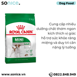  Thức ăn Chó Royal Canin MINI ADULT 2kg SONICE. 