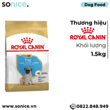  Thức ăn chó Royal Canin Pug Puppy 1.5kg SONICE. 
