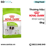  Thức ăn chó Royal Canin Xsmall Adult 6kg - Chó lớn giống nhỏ size X-Small SONICE. 