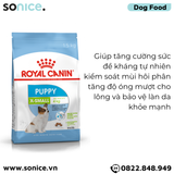  Thức ăn chó Royal Canin Xsmall Puppy 1.5kg - Chó con giống nhỏ size X-small SONICE. 