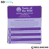  Thức ăn chó Taste Of The Wild Sierra Mountain 6kg - Roasted Lamb, Thịt Cừu Nướng - mọi lứa tuổi nhập USA SONICE. 
