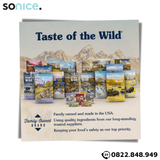  Thức ăn chó Taste Of The Wild Sierra Mountain 2kg - Roasted Lamb, Thịt Cừu Nướng - mọi lứa tuổi nhập USA SONICE. 