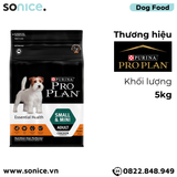  Thức ăn chó Purina PRO PLAN Small Mini Adult Chicken 5kg - chó trưởng thành giống nhỏ vị gà SONICE. 