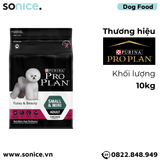  Thức ăn chó Purina PRO PLAN Small Mini Adult Fussy Beauty 10kg - chăm sóc da lông chó giống nhỏ SONICE. 