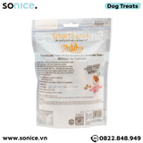  Treats SmartBones Play Time Chews Real Peanut Butter & Chicken Small size 130g - 10 treats - Vị bơ đậu phộng, có lõi thịt gà bên trong SONICE. 