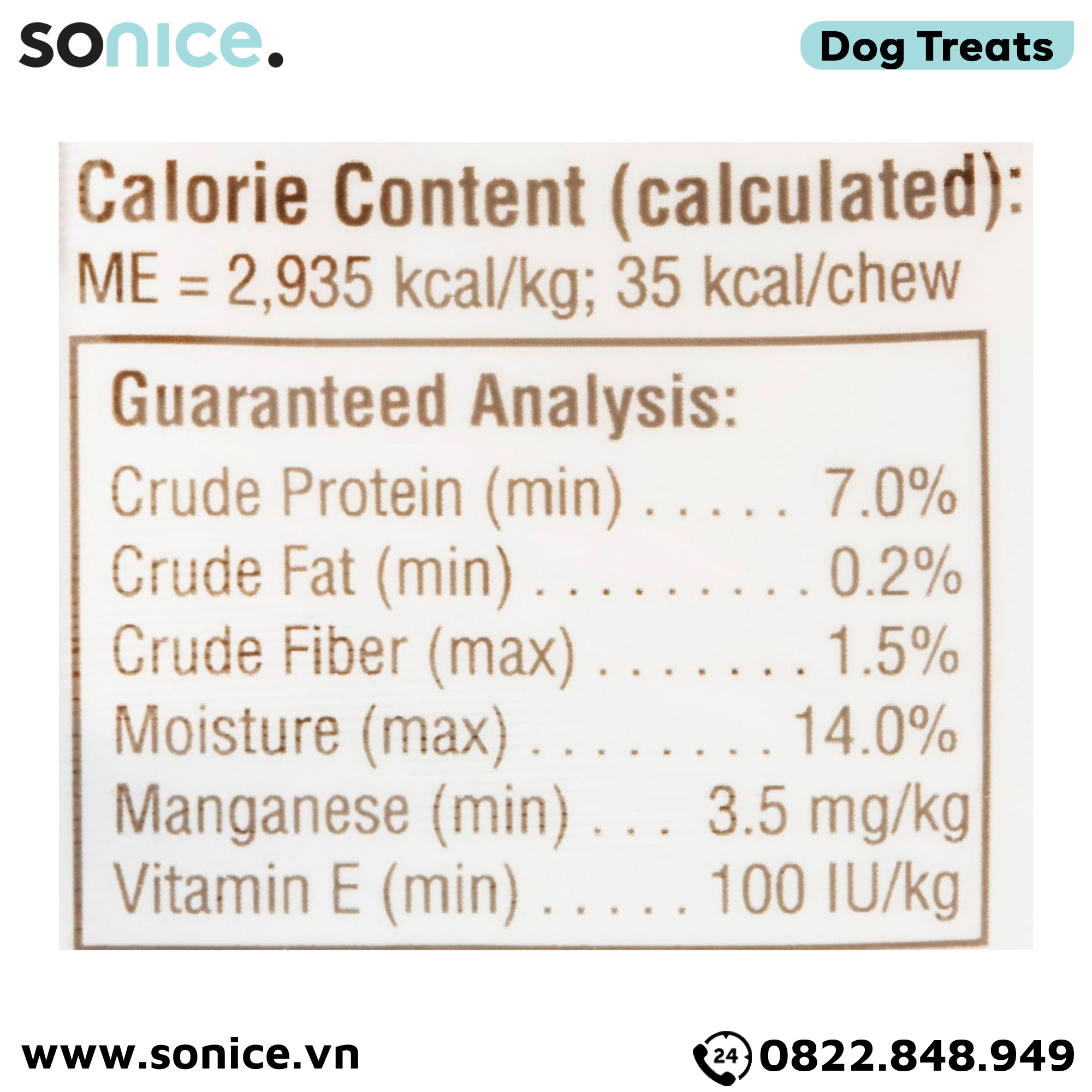  Treats SmartBones Play Time Chews Real Peanut Butter & Chicken Small size 130g - 10 treats - Vị bơ đậu phộng, có lõi thịt gà bên trong SONICE. 