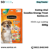  Snack GOODIES cho Chó nhiều vị 500g - Hình xương nhỏ nhập Thái SONICE. 