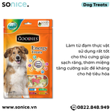  Snack GOODIES cho Chó nhiều vị 500g - Hình xương nhỏ nhập Thái SONICE. 