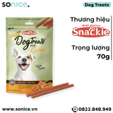  Combo Treats Snackie Carrot Flavour 70g - 5 gói - vị cà rốt dog treats SONICE. 