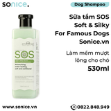  ENOUG SOS - Sữa Tắm SOS Làm Mềm Mượt Lông Cho Chó 530ml SONICE. 