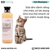  ENOUG SOS - Sữa Tắm SOS Làm Mềm Mượt Lông Cho Mèo 530ml SONICE. 