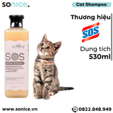  ENOUG SOS - Sữa Tắm SOS Làm Mềm Mượt Lông Cho Mèo 530ml SONICE. 