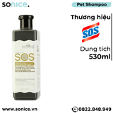  ENOUG SOS - Sữa Tắm SOS Chuyên Dùng Điều Trị Viêm Da Cho Chó 530ml SONICE. 